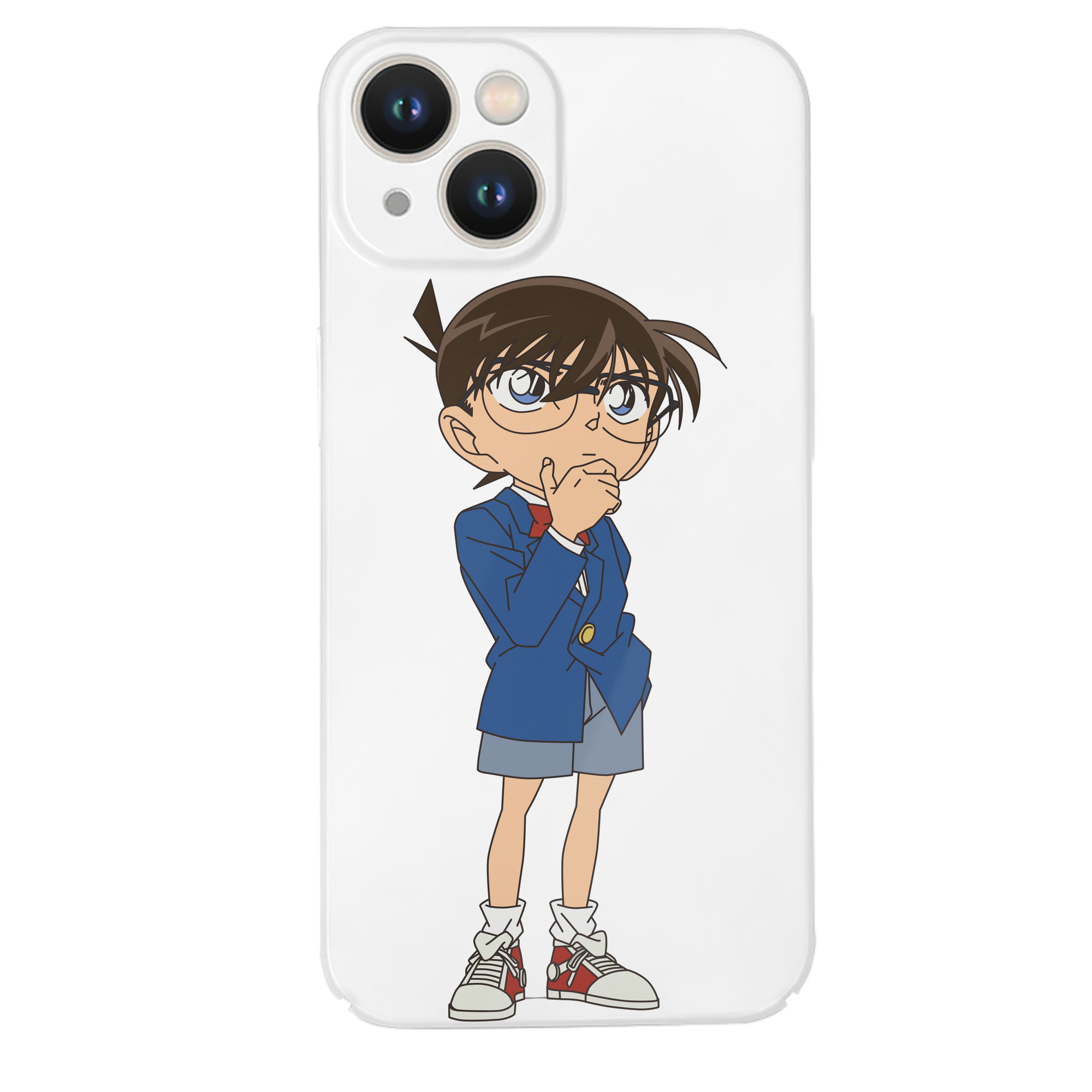 （画像用） 名探偵コナン 江戸川 コナン Detective Conan Conan Edogawa 【iPhone 14シリーズ対応】ハードケース